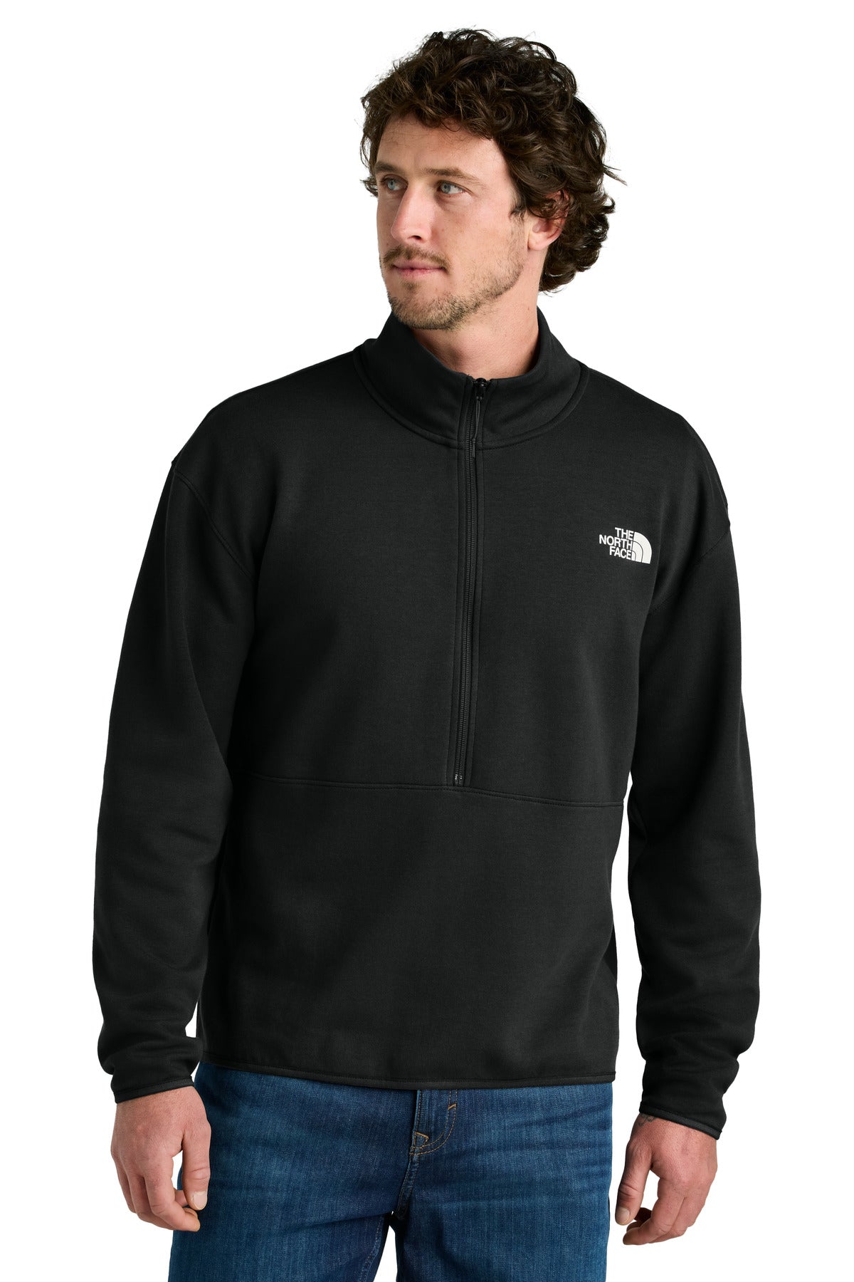 The North Face Double-Knit 1/2-Zip Fleece - TNF Black
