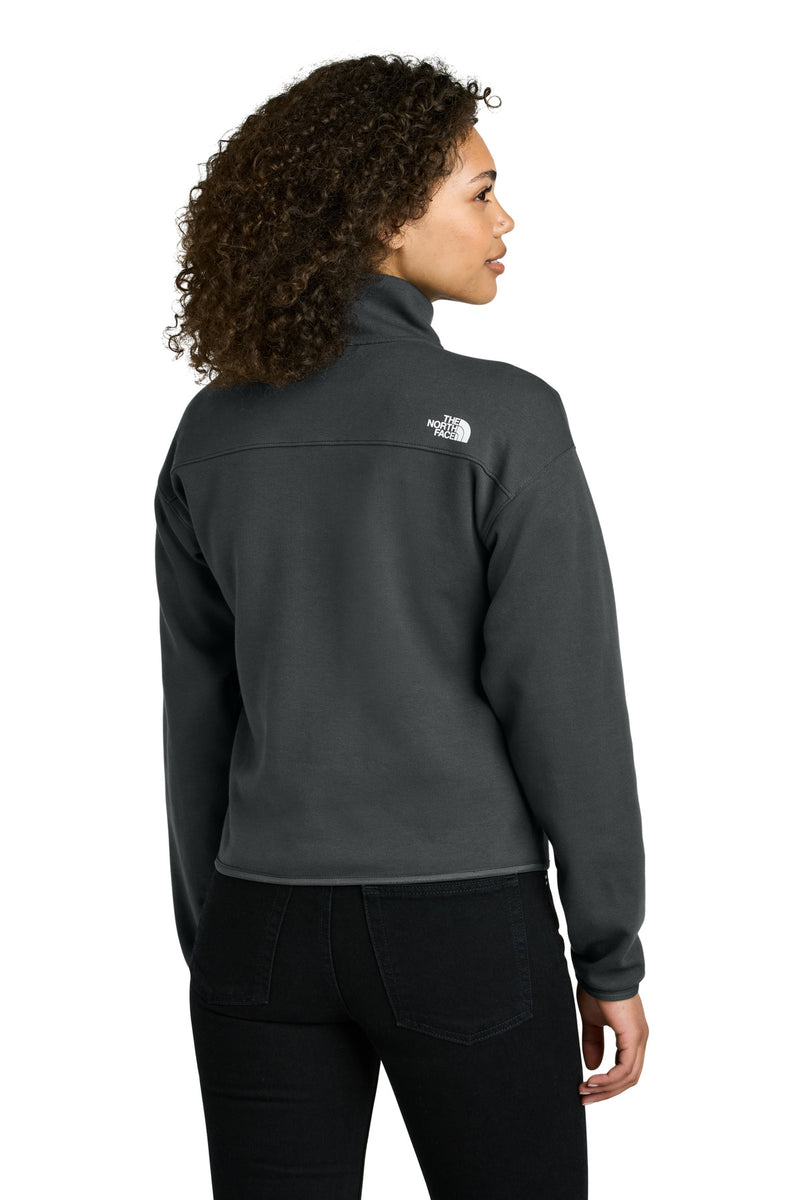 The North Face Women's Double-Knit 1/2-Zip Fleece - Asphalt Grey