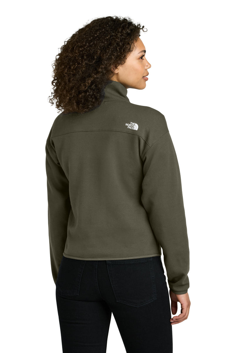 The North Face Women's Double-Knit 1/2-Zip Fleece - New Taupe Green
