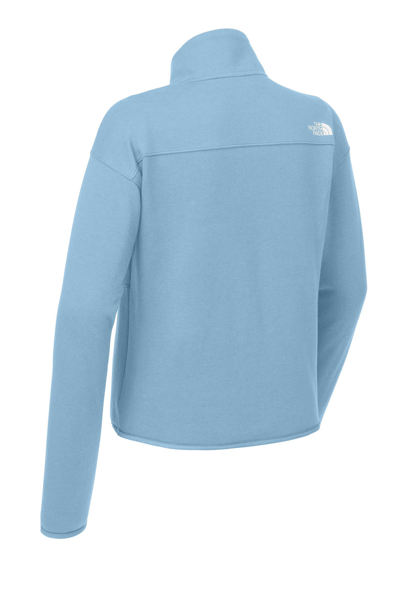The North Face Women's Double-Knit 1/2-Zip Fleece - Steel Blue