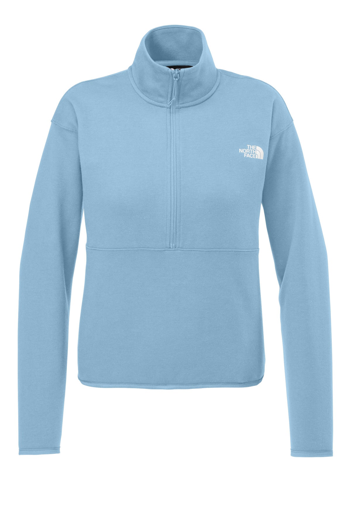 The North Face Women's Double-Knit 1/2-Zip Fleece - Steel Blue