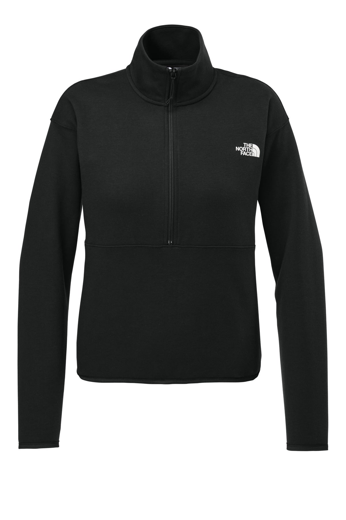 The North Face Women's Double-Knit 1/2-Zip Fleece - TNF Black