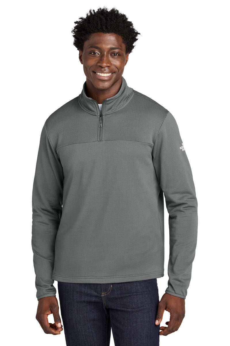 The North Face Aim 1/4-Zip Fleece - Smoked Pearl Grey