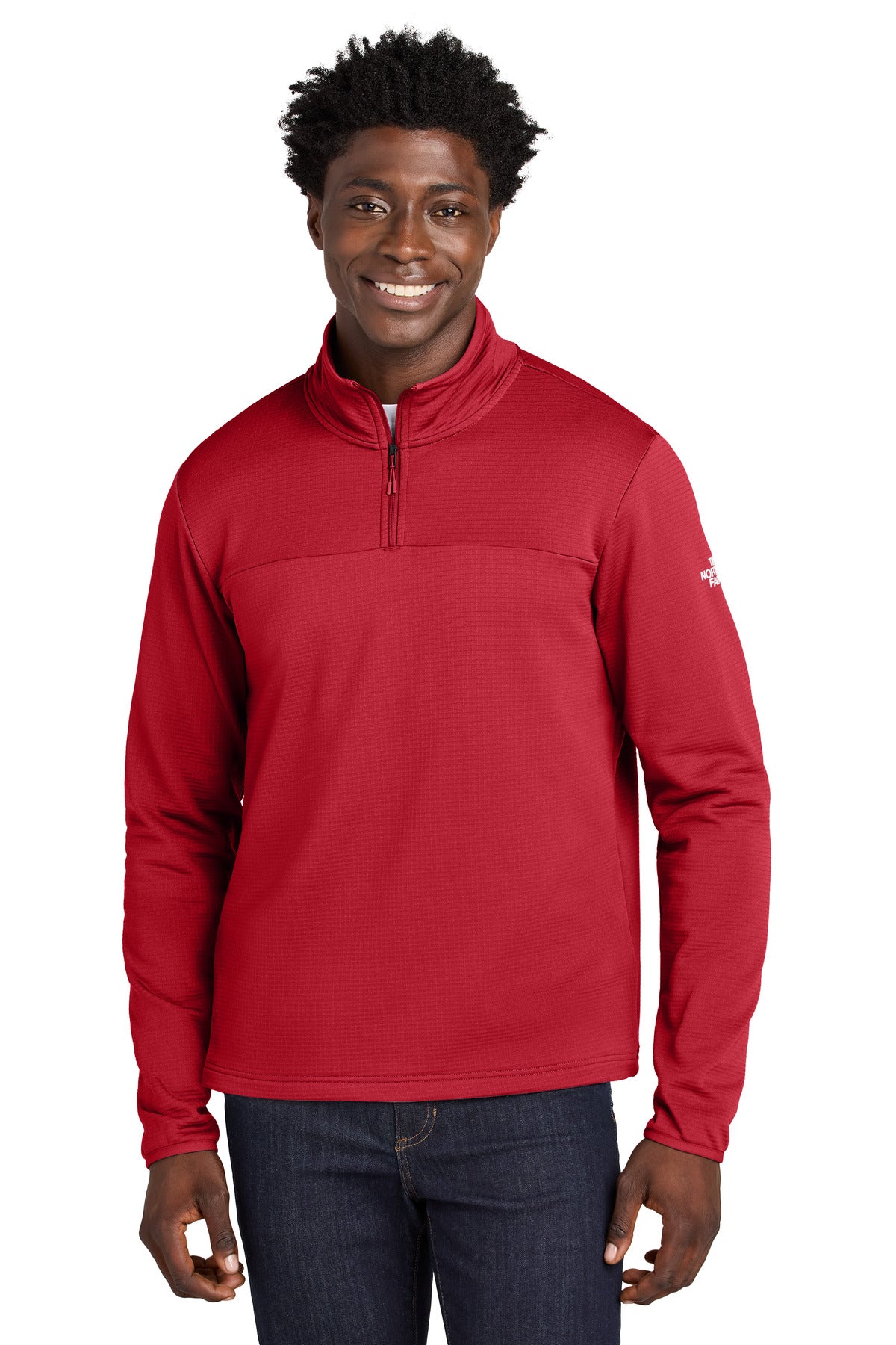 The North Face Aim 1/4-Zip Fleece - TNF Red