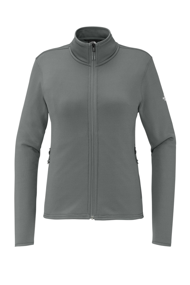 The North Face Women's Aim Full-Zip Fleece Jacket - Smoked Pearl Grey
