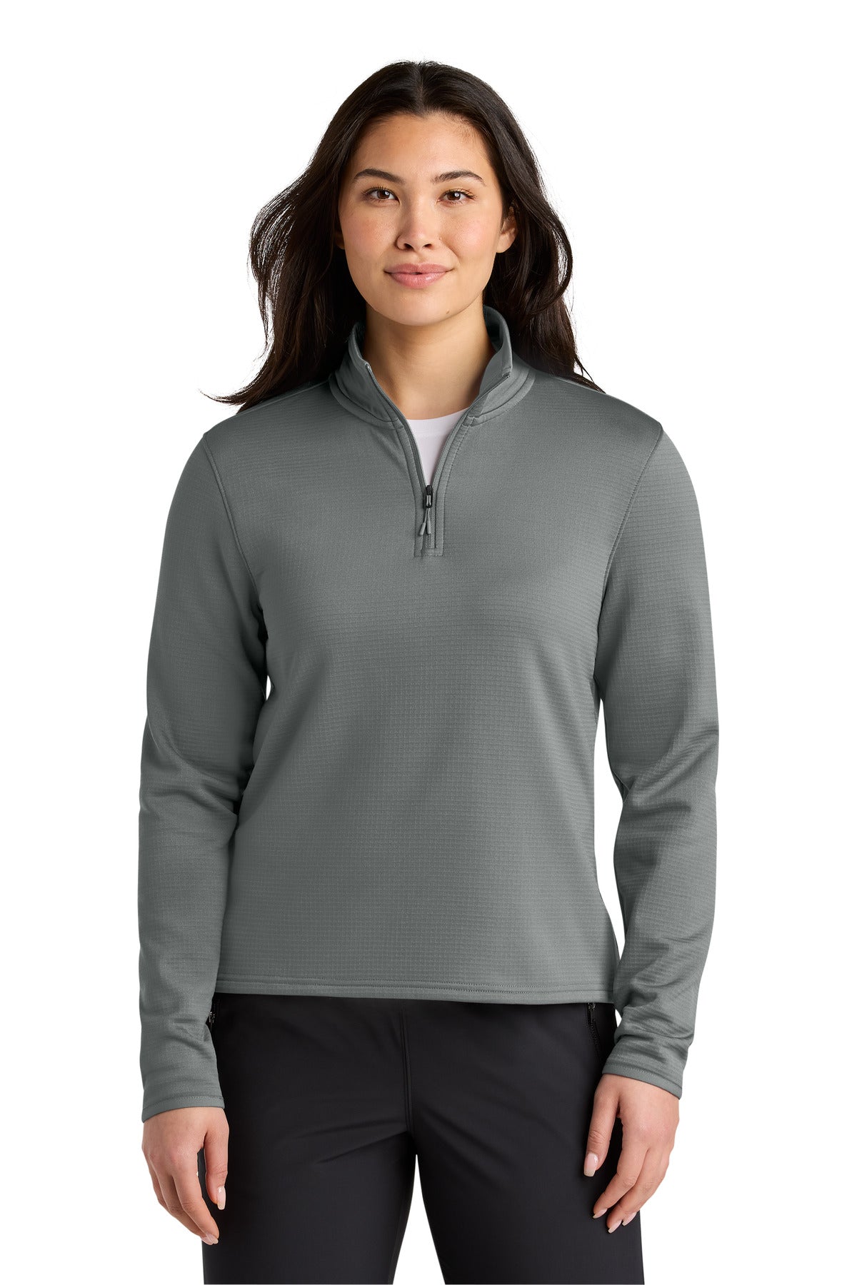 The North Face Women's Aim 1/4-Zip Fleece - Smoked Pearl Grey