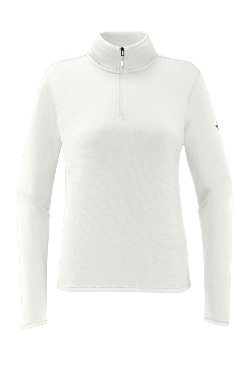 The North Face Women's Aim 1/4-Zip Fleece - White Dune