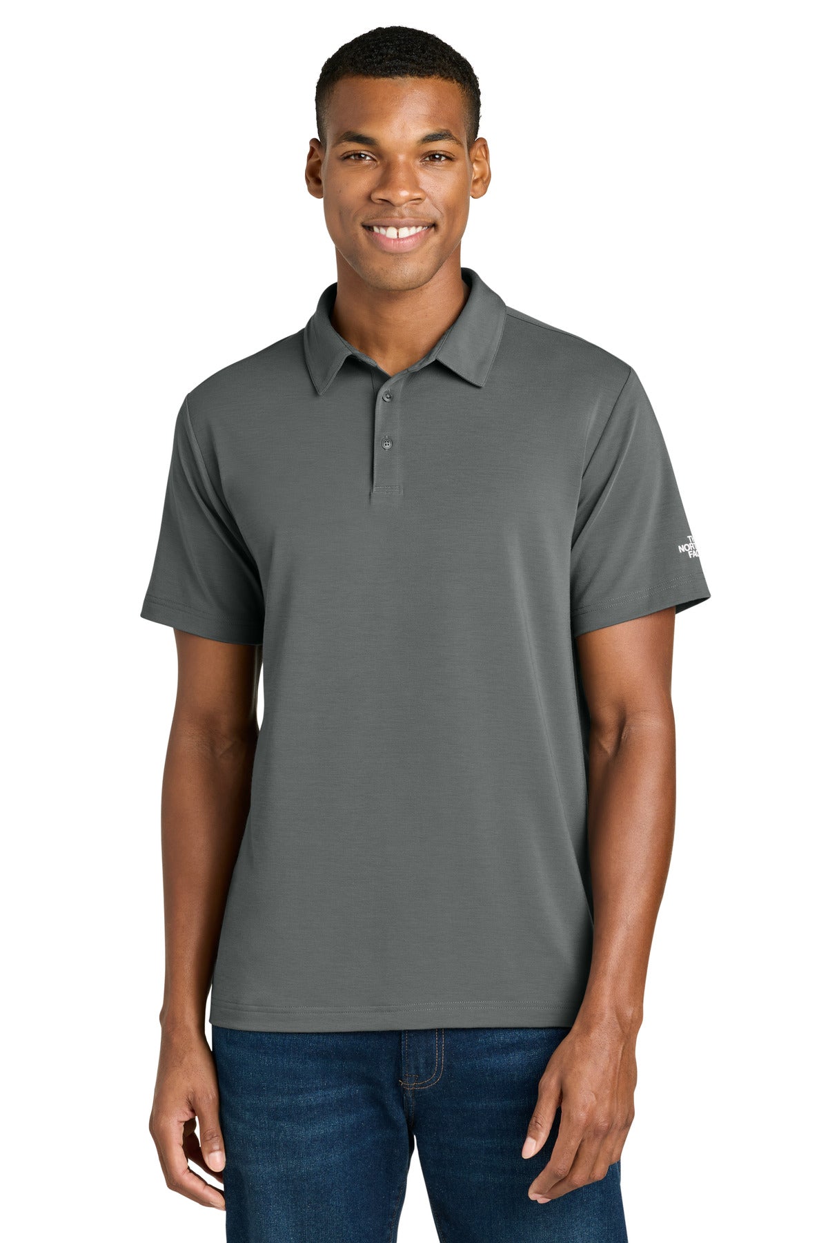 The North Face Canyon Crest Polo - Smoked Pearl Grey