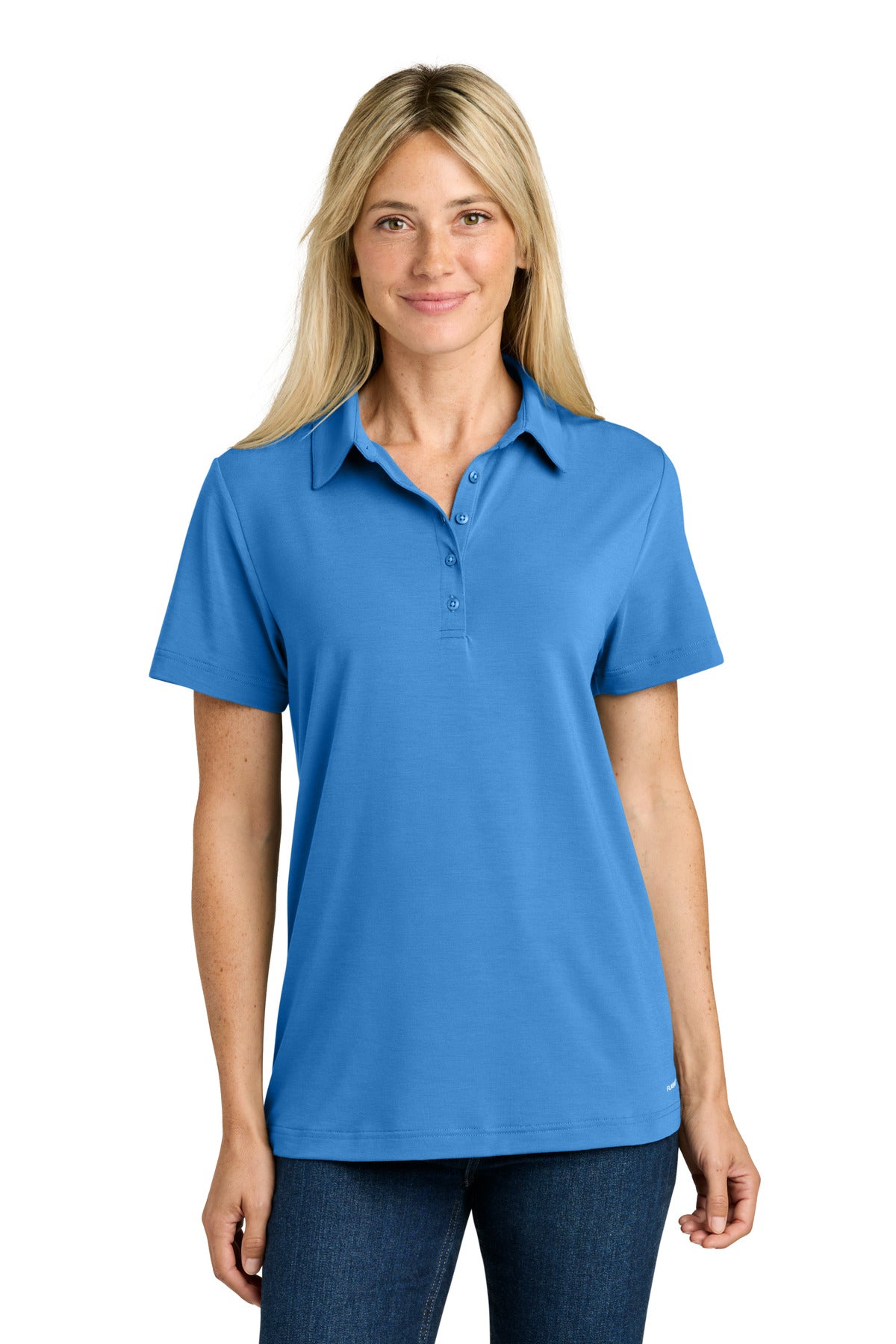 The North Face Women's Canyon Crest Polo - Marina Blue