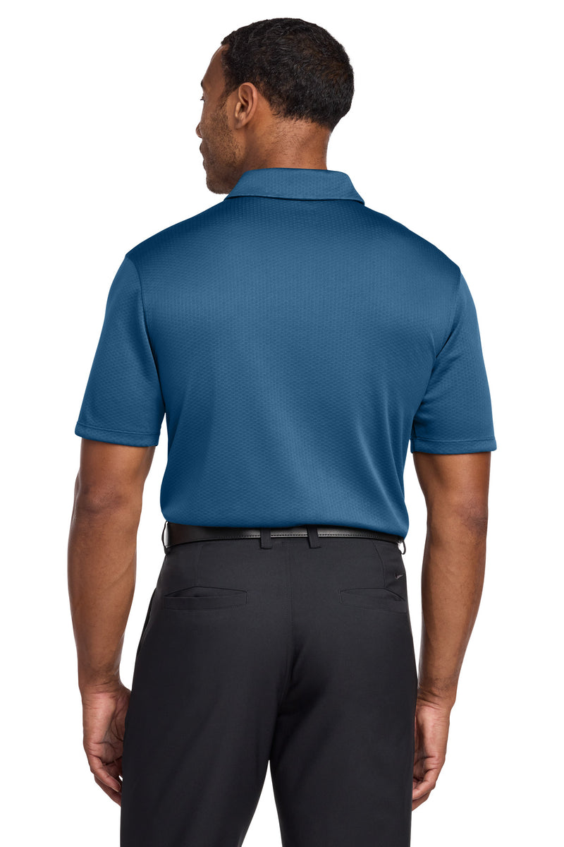 Nike Dri-FIT Hex Textured Polo - Court Blue