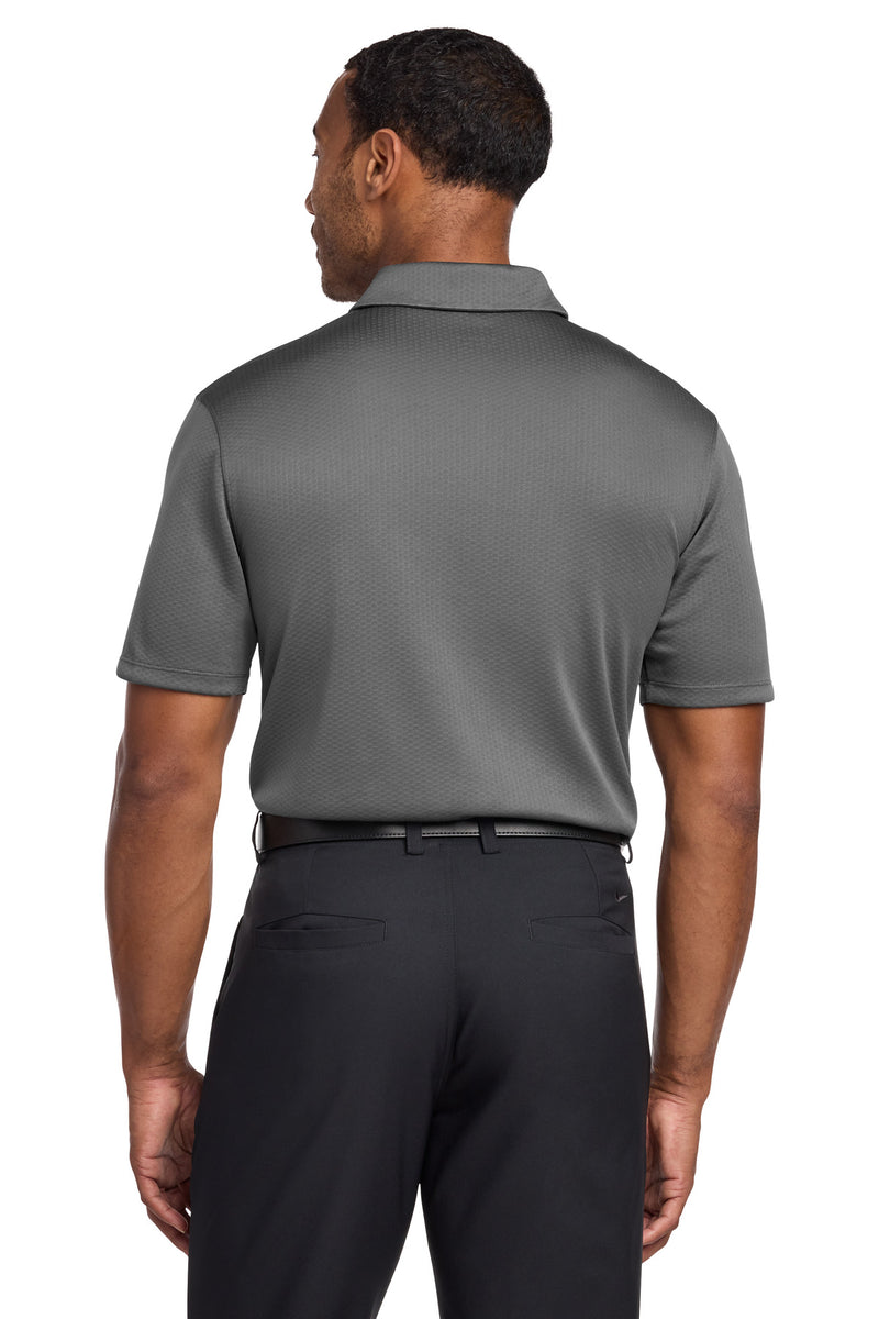 Nike Dri-FIT Hex Textured Polo - Dark Grey