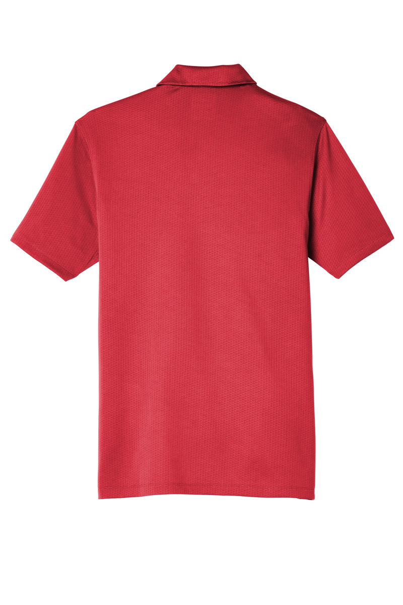 Nike Dri-FIT Hex Textured Polo - Gym Red