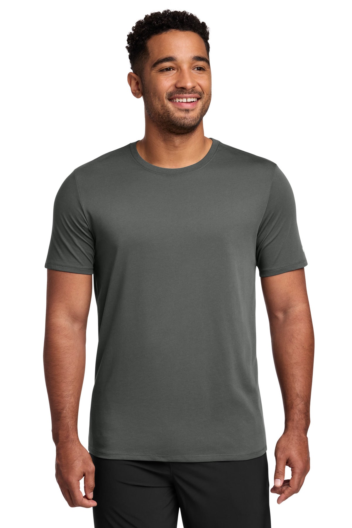 Nike Dri-FIT Cotton/Poly Tee - Anthracite