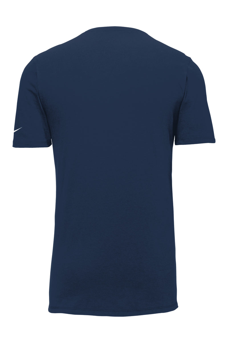 Nike Dri-FIT Cotton/Poly Tee - College Navy