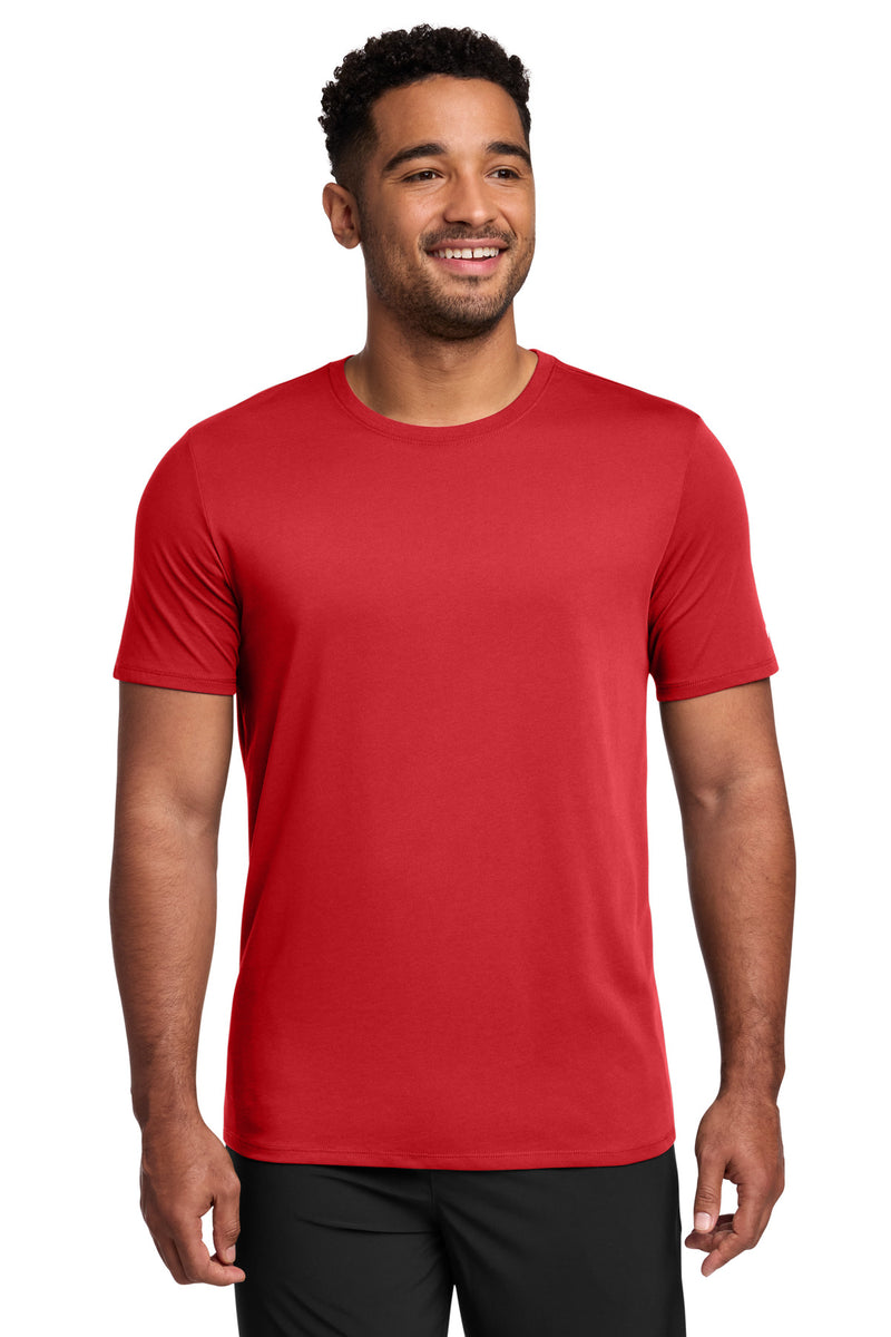 Nike Dri-FIT Cotton/Poly Tee - Gym Red