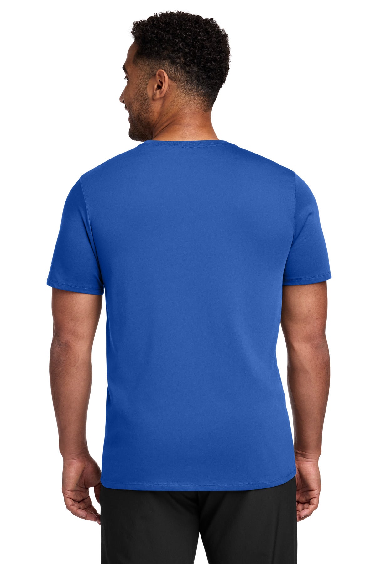 Nike Dri-FIT Cotton/Poly Tee - Rush Blue
