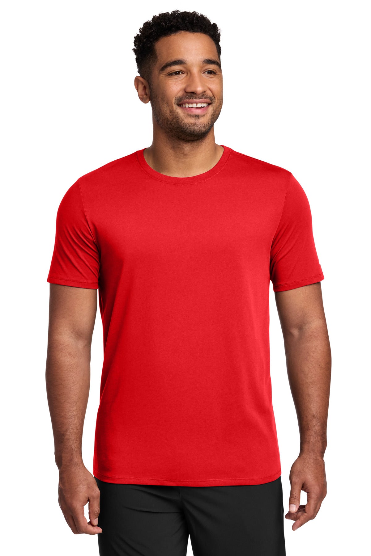 Nike Dri-FIT Cotton/Poly Tee - University Red