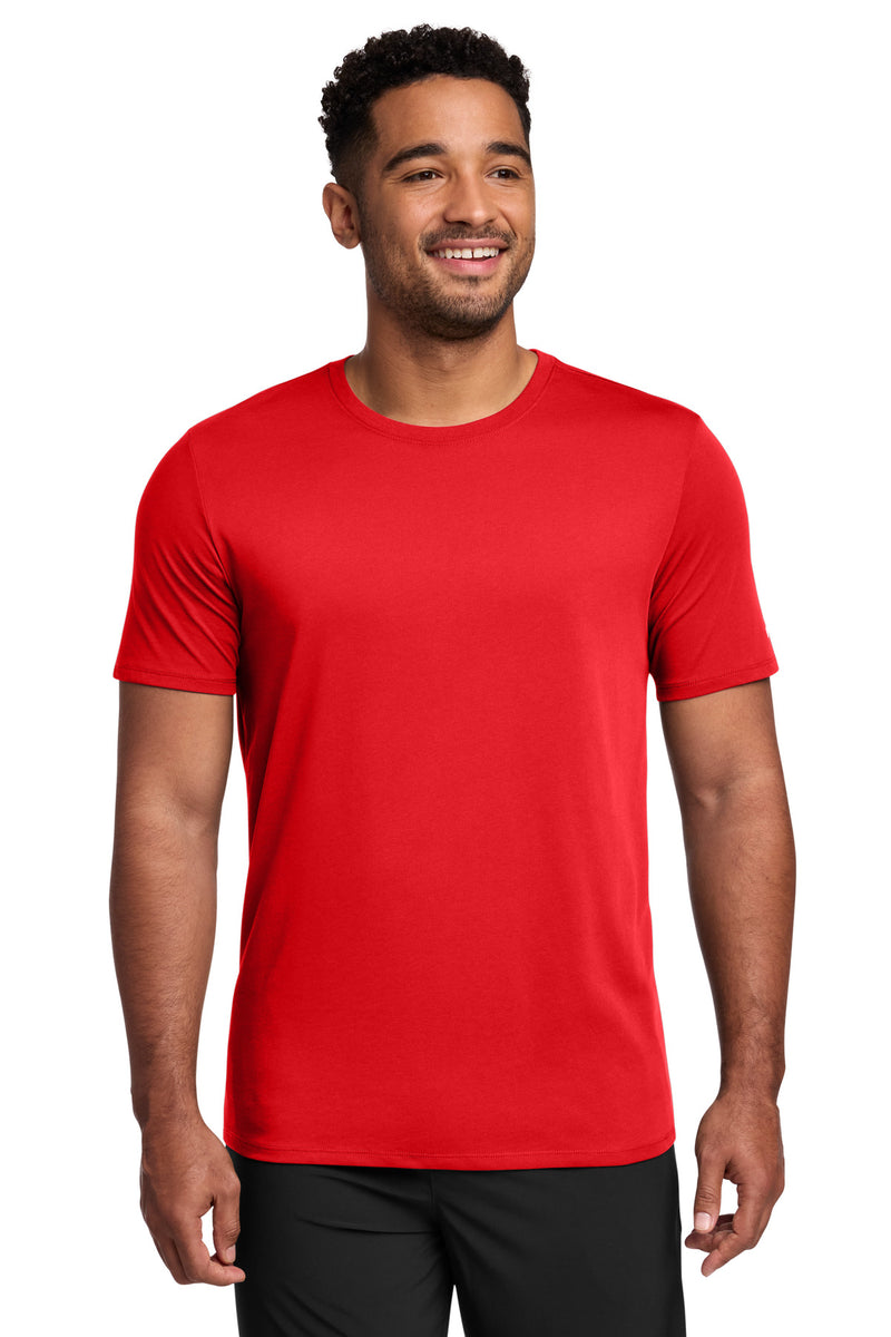 Nike Dri-FIT Cotton/Poly Tee - University Red