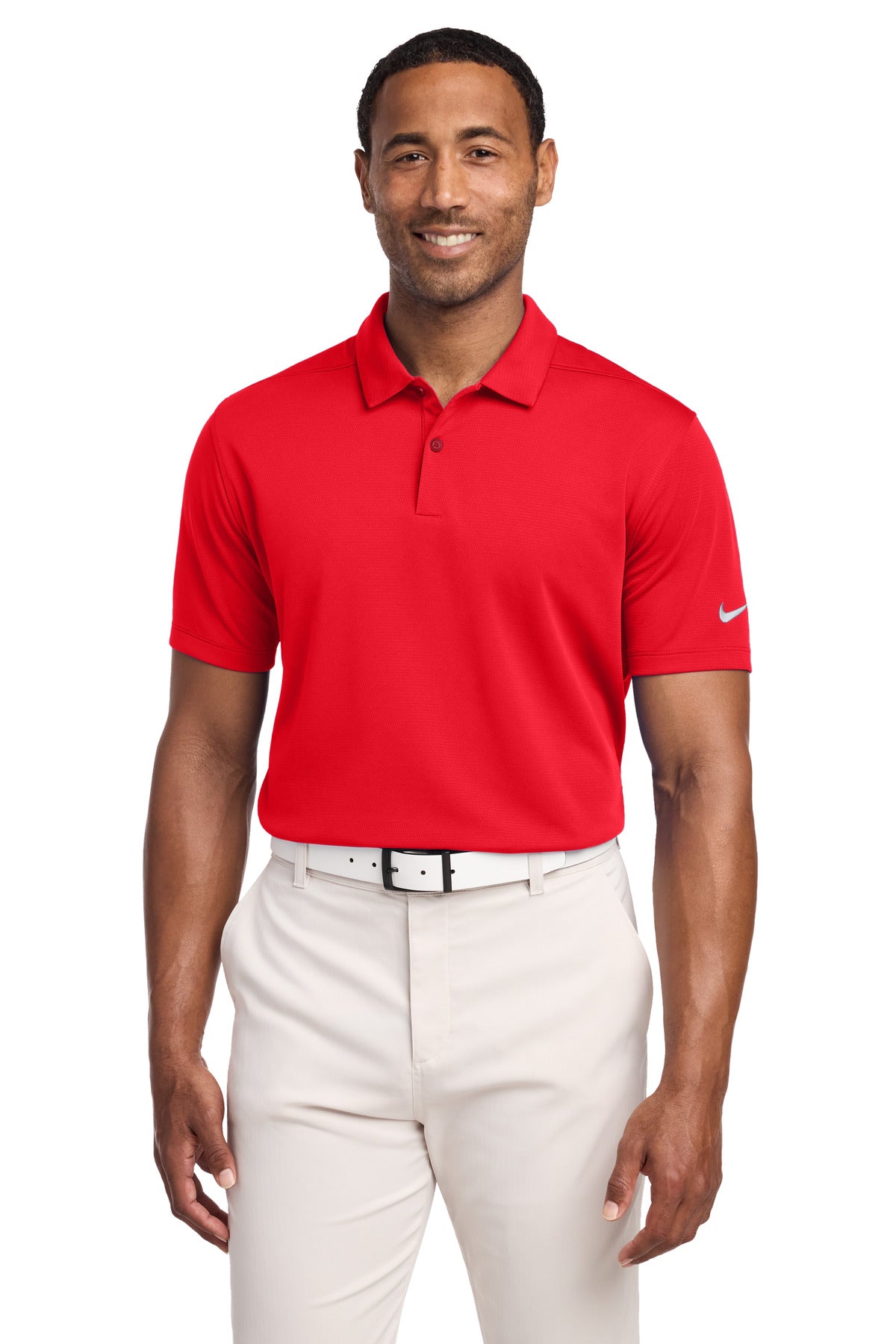 Nike Dry Essential Solid Polo - University Red