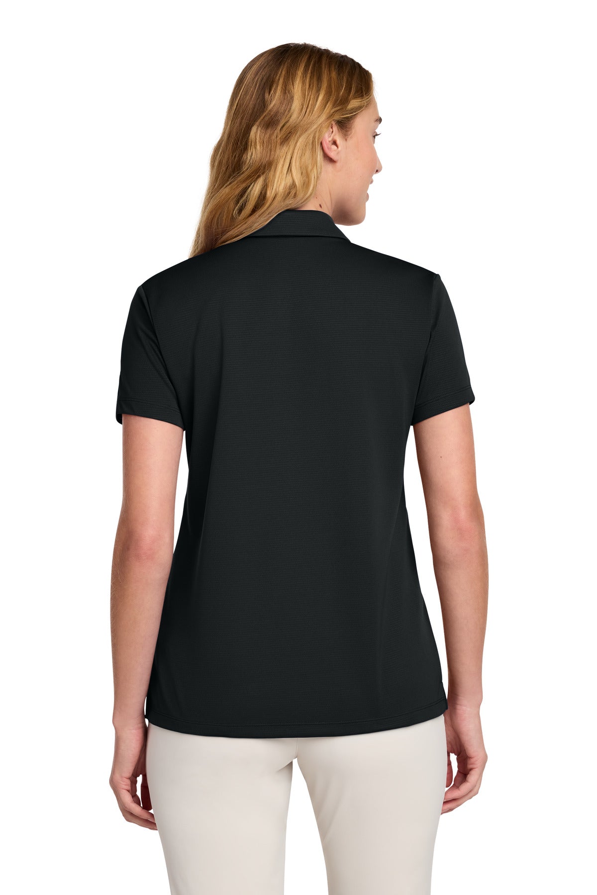 Nike Women's Dry Essential Solid Polo - Black