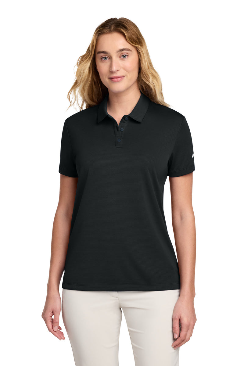 Nike Women's Dry Essential Solid Polo - Black