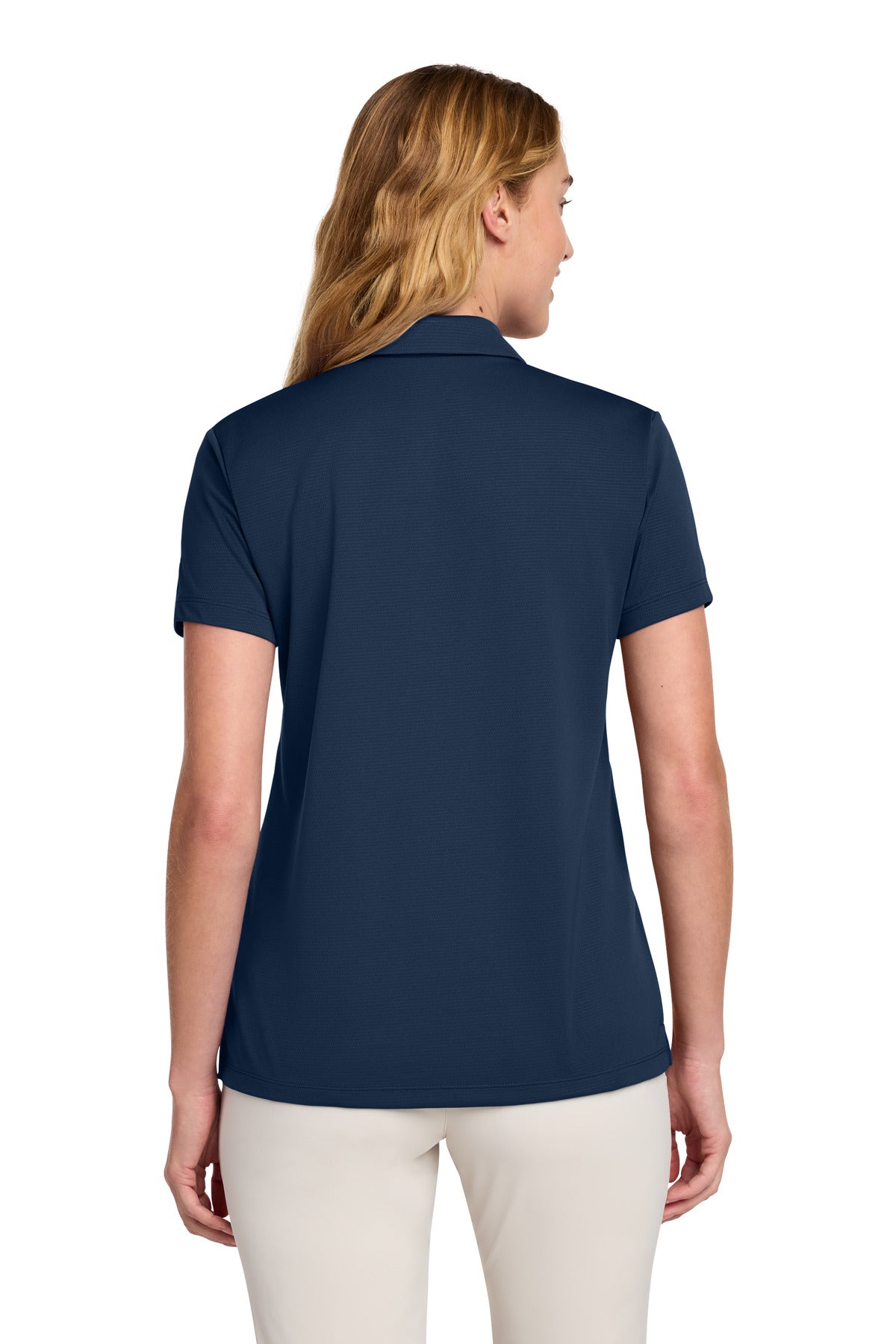 Nike Women's Dry Essential Solid Polo - Midnight Navy