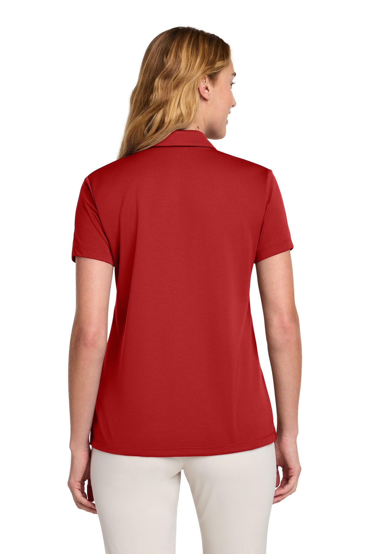 Nike Women's Dry Essential Solid Polo - University Red