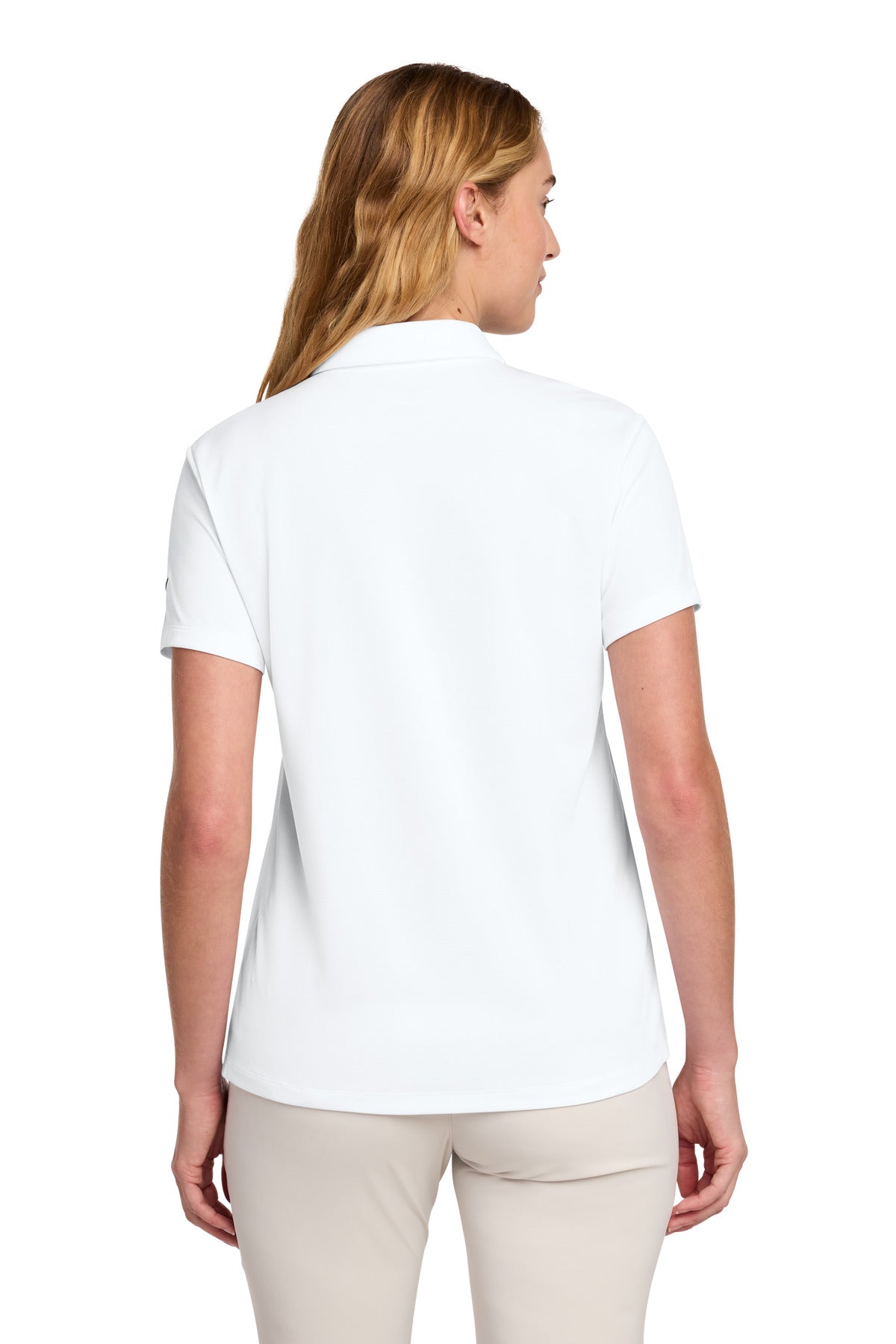 Nike Women's Dry Essential Solid Polo - White