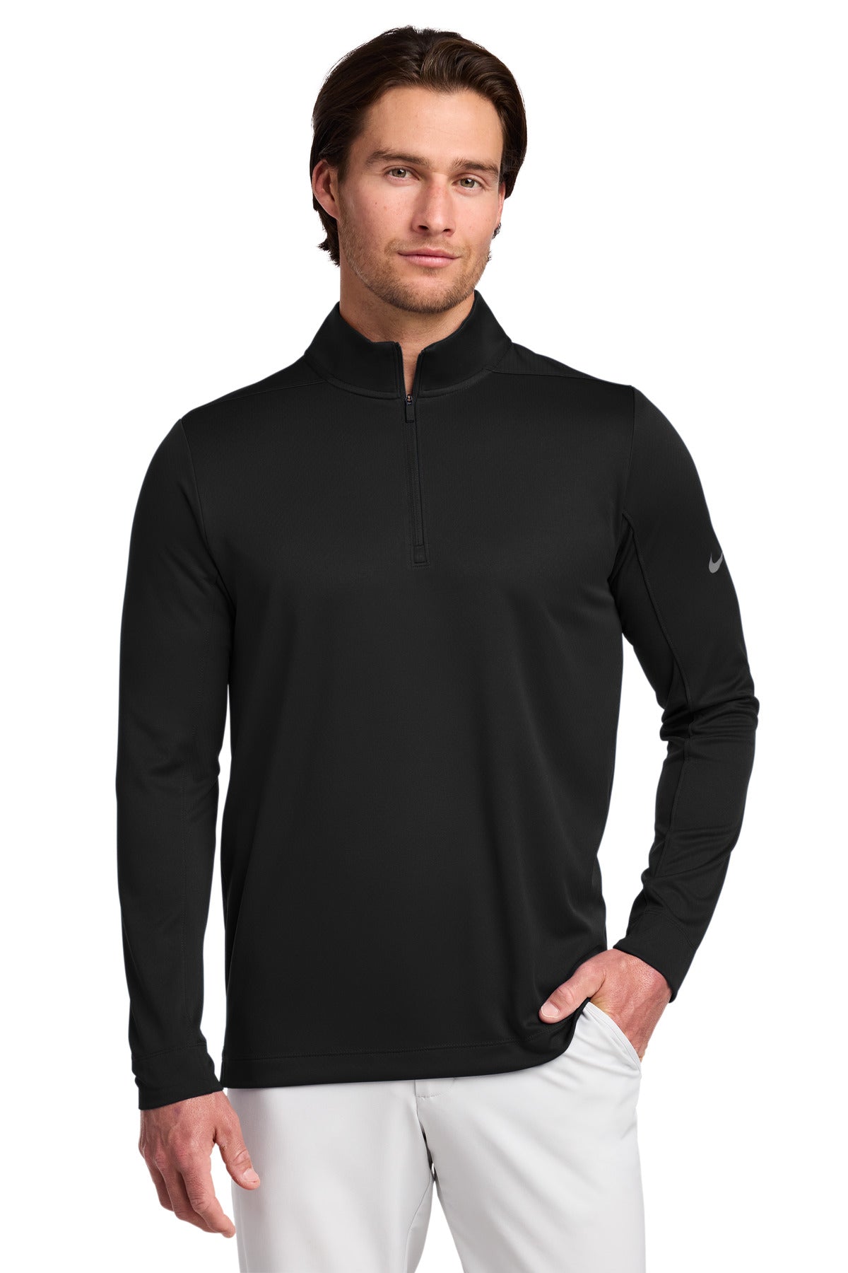 Nike Dry 1/2-Zip Cover-Up - Black