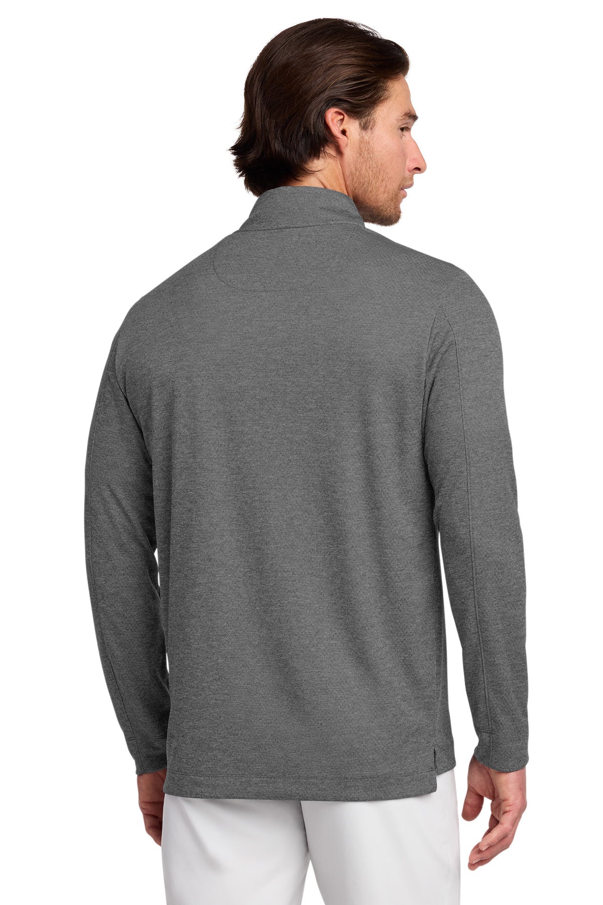 Nike Dry 1/2-Zip Cover-Up - Black Heather