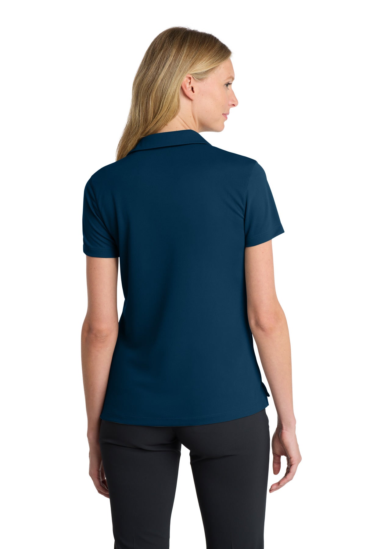 Nike Women's Dri-FIT Micro Pique 2.0 Polo - Navy