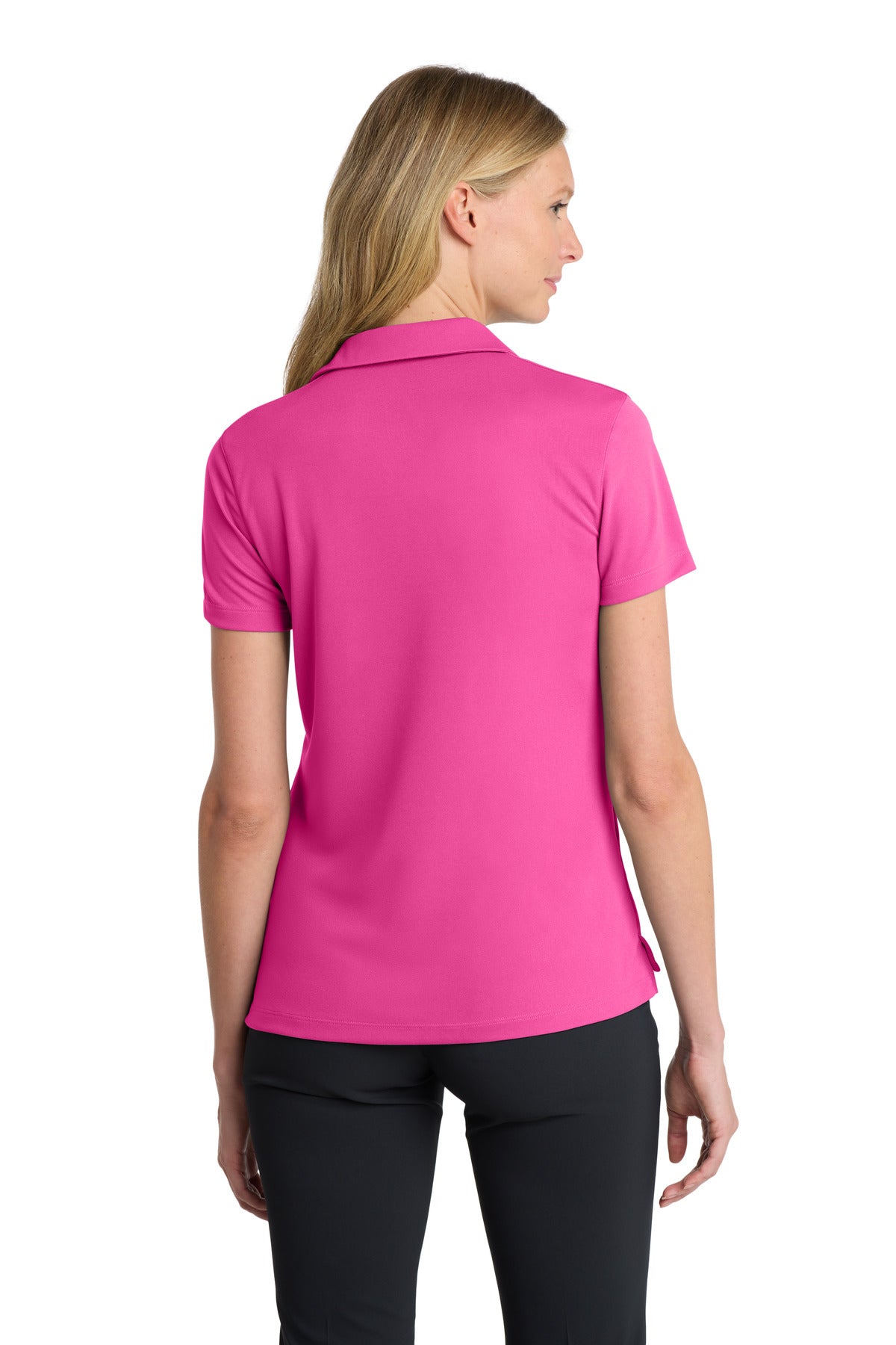Nike Women's Dri-FIT Micro Pique 2.0 Polo - Vivid Pink