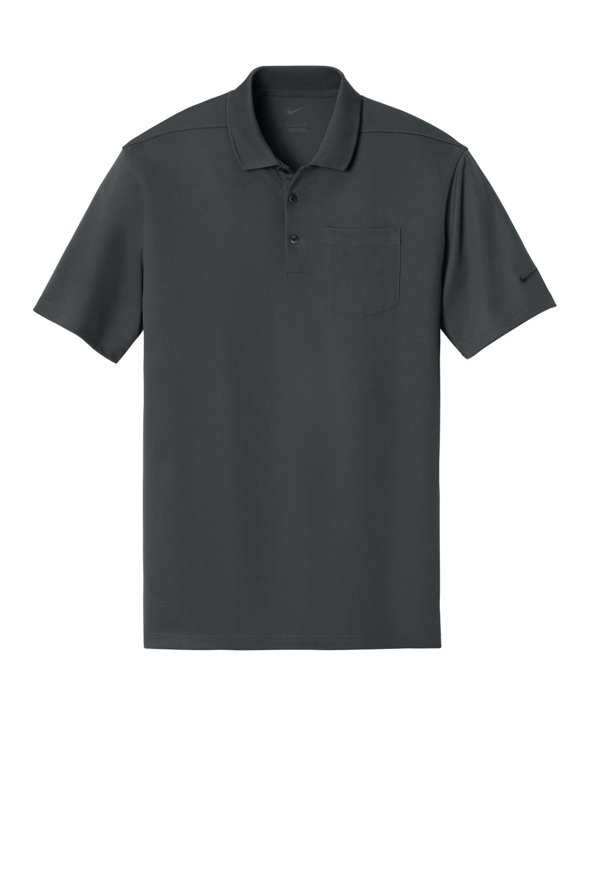 Nike Dri-FIT Micro Pique 2.0 Pocket Polo - Anthracite