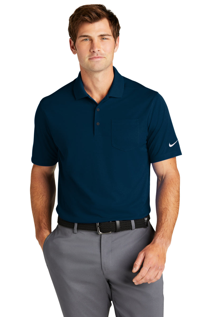 Nike Dri-FIT Micro Pique 2.0 Pocket Polo - Navy