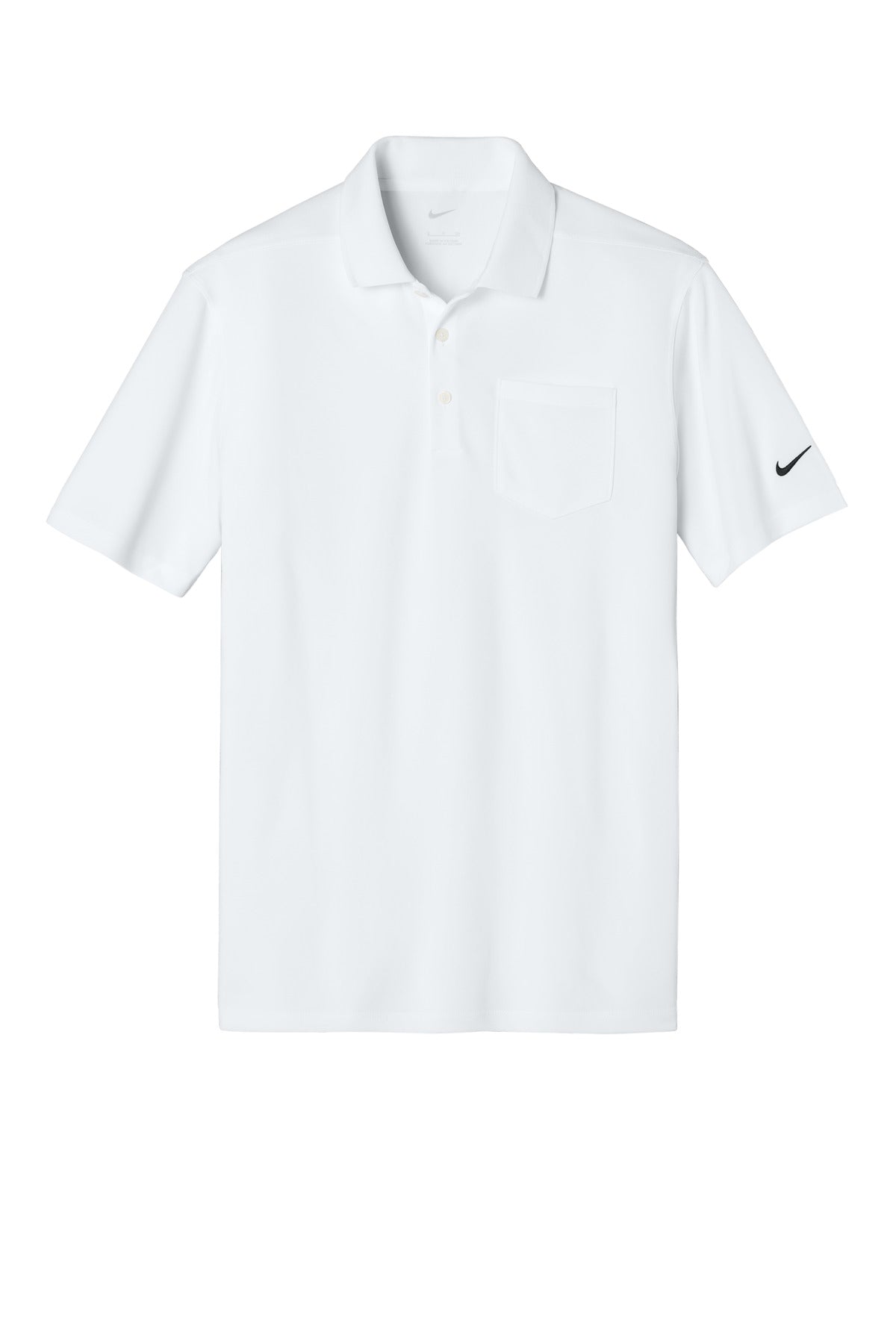 Nike Dri-FIT Micro Pique 2.0 Pocket Polo - White