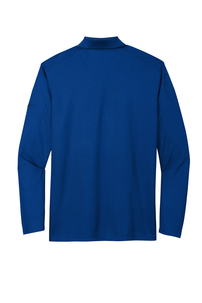 Nike Dri-FIT Micro Pique 2.0 Long Sleeve Polo - Gym Blue
