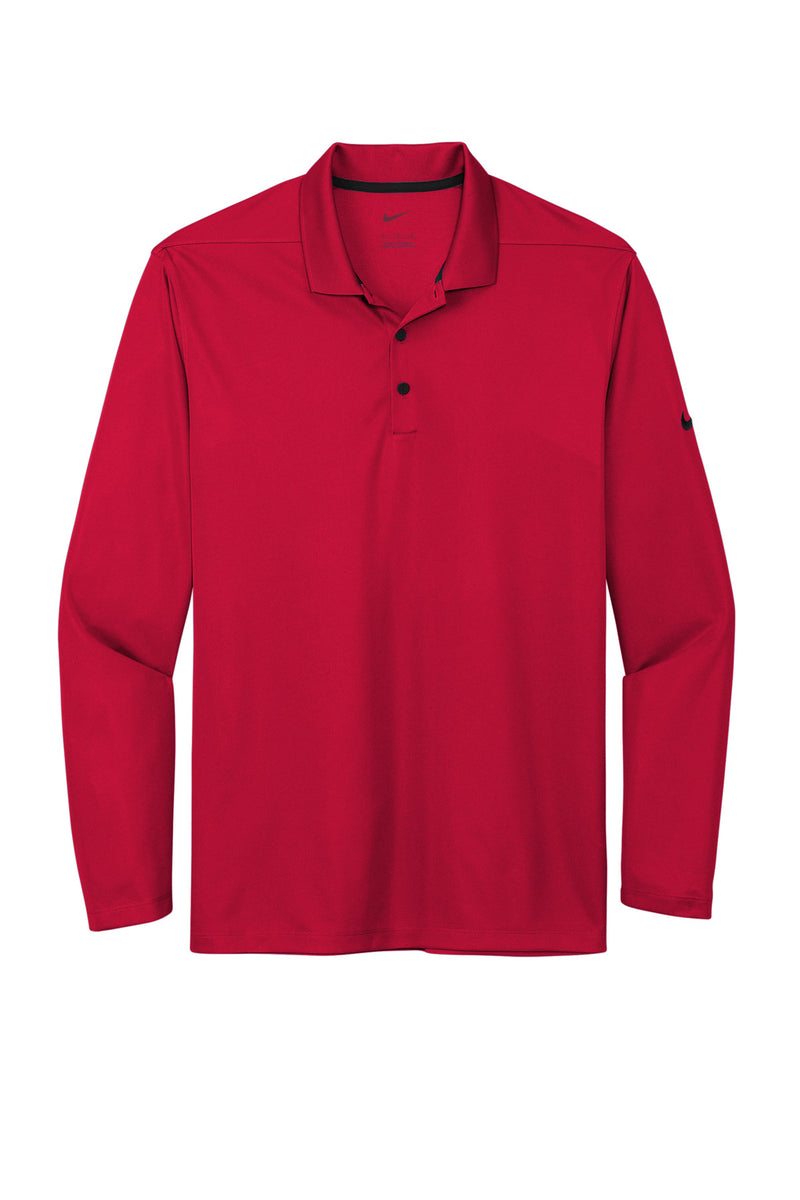 Nike Dri-FIT Micro Pique 2.0 Long Sleeve Polo - University Red