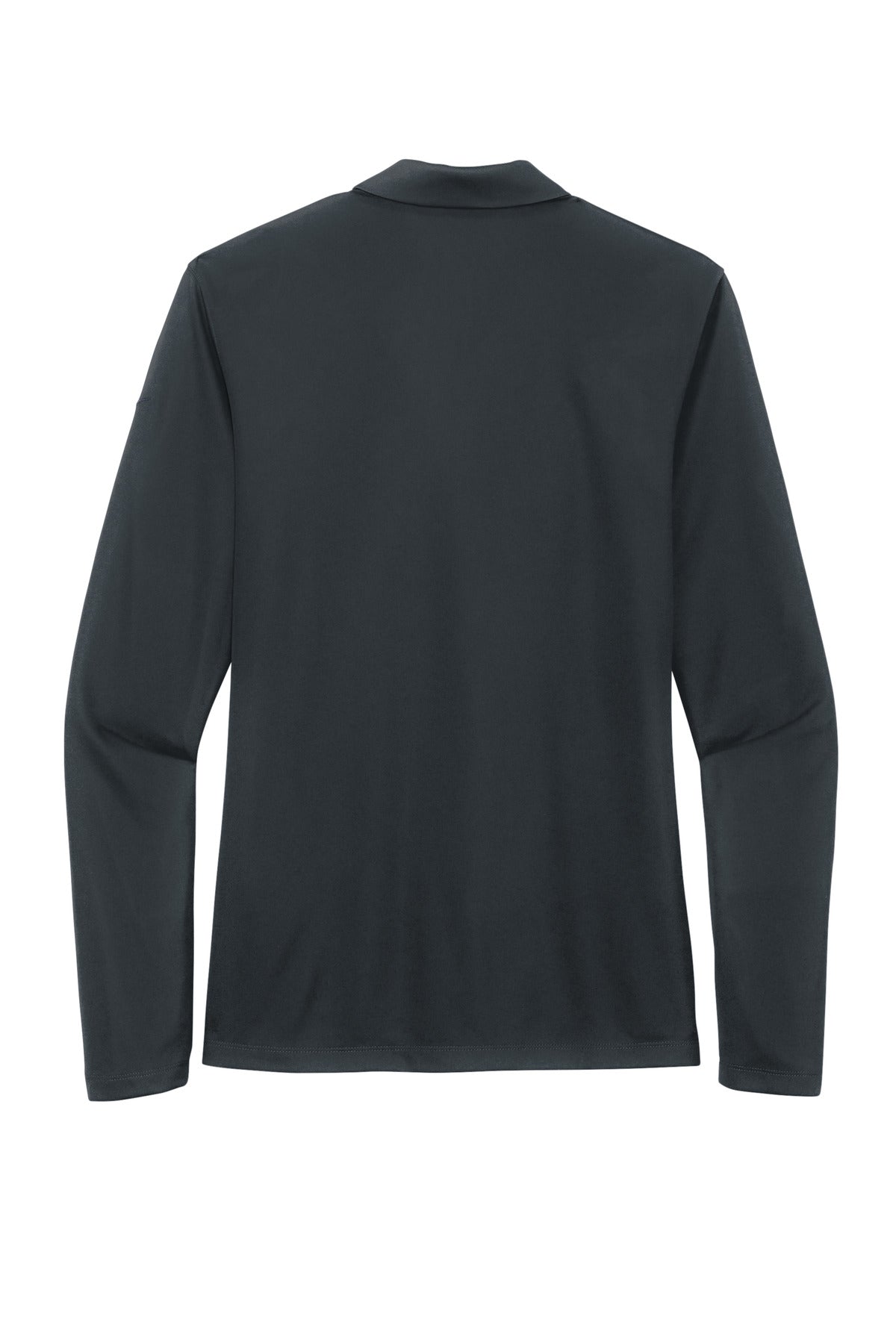 Nike Women's Dri-FIT Micro Pique 2.0 Long Sleeve Polo - Anthracite