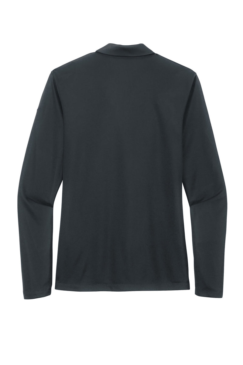 Nike Women's Dri-FIT Micro Pique 2.0 Long Sleeve Polo - Anthracite