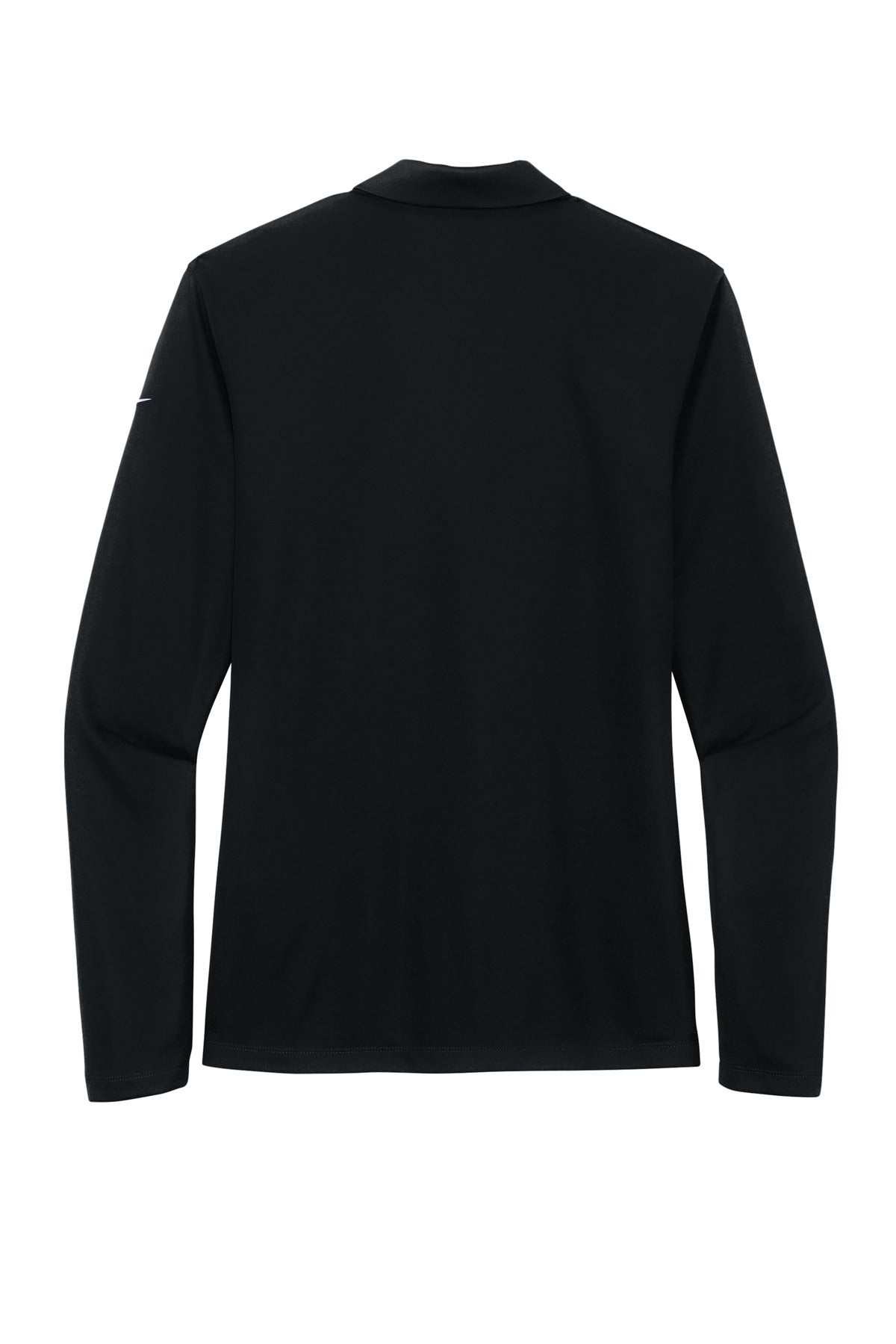 Nike Women's Dri-FIT Micro Pique 2.0 Long Sleeve Polo - Black