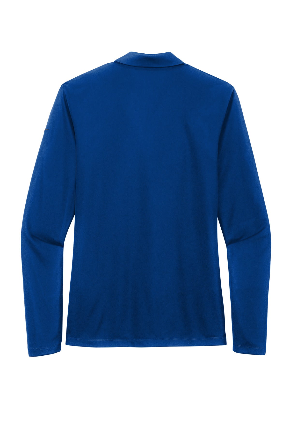 Nike Women's Dri-FIT Micro Pique 2.0 Long Sleeve Polo - Gym Blue
