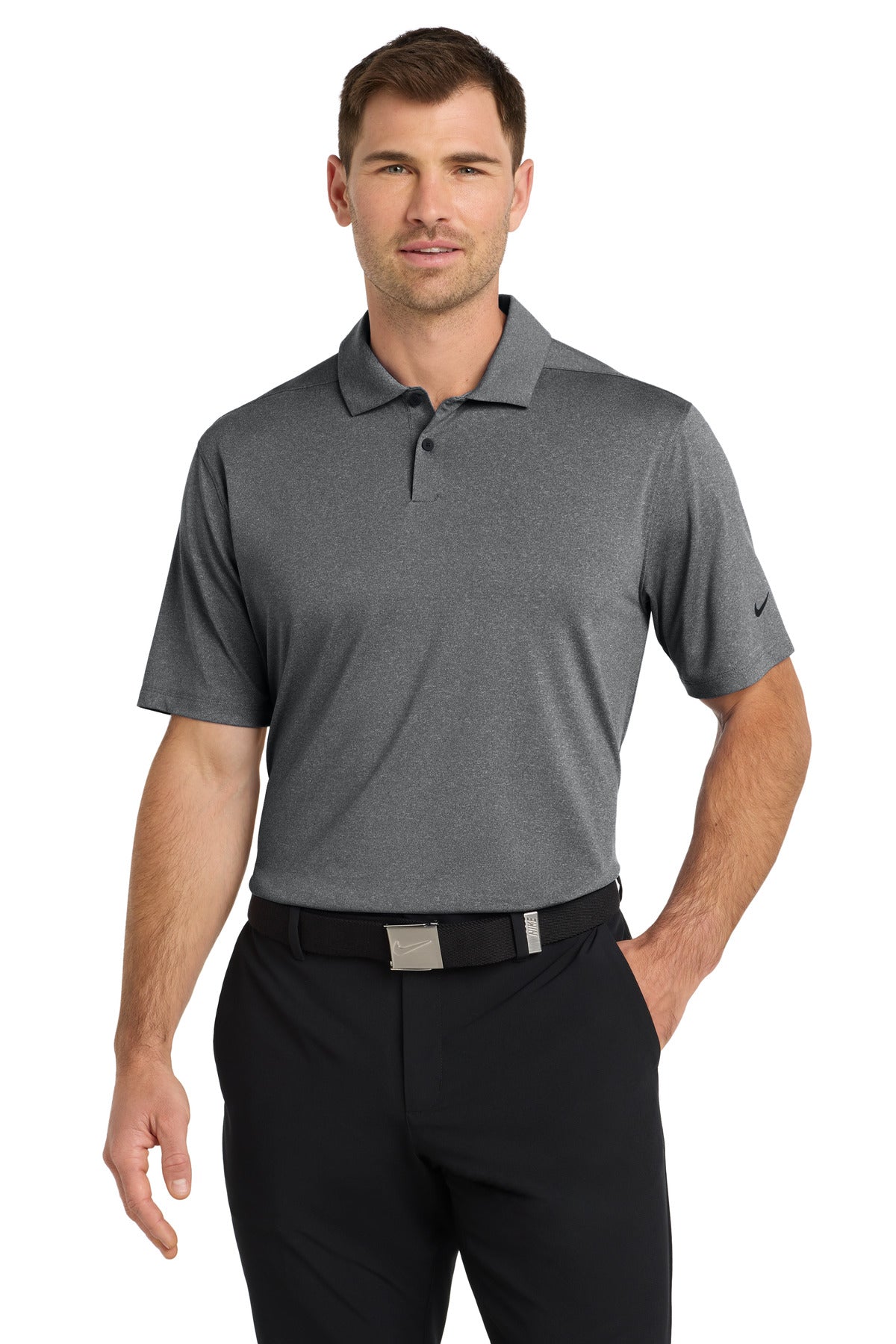 Nike Dri-FIT Vapor Polo - Black Heather