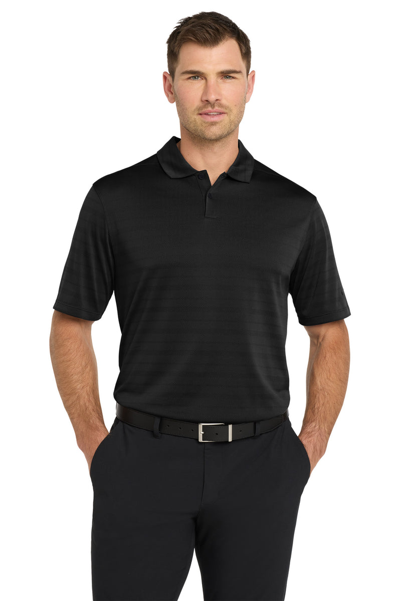 Nike Dri-FIT Vapor Jacquard Polo - Black