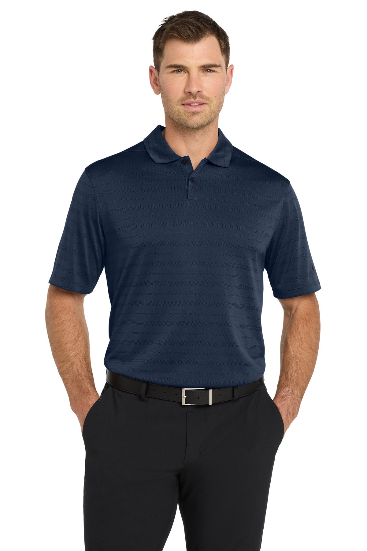 Nike Dri-FIT Vapor Jacquard Polo - Navy