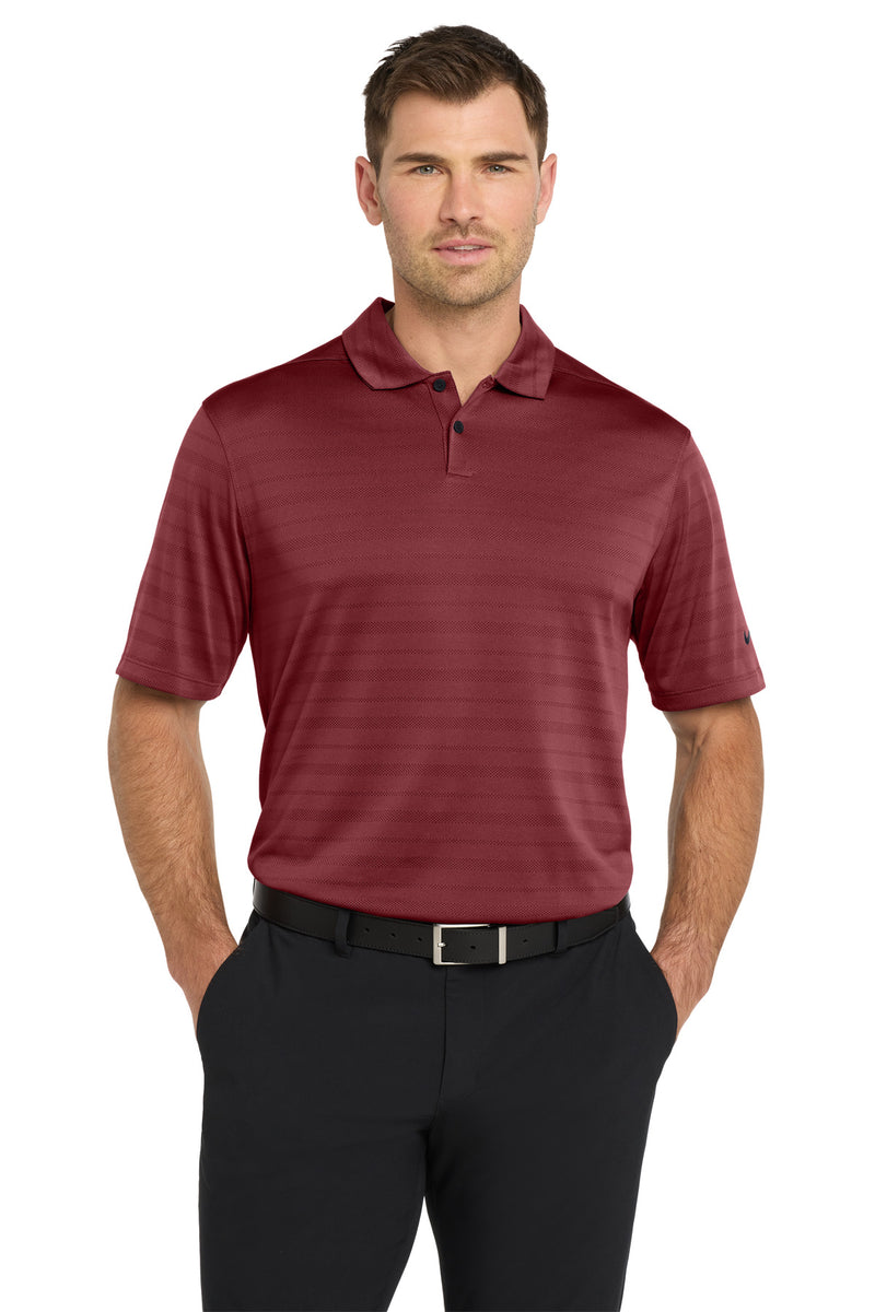 Nike Dri-FIT Vapor Jacquard Polo - Team Red