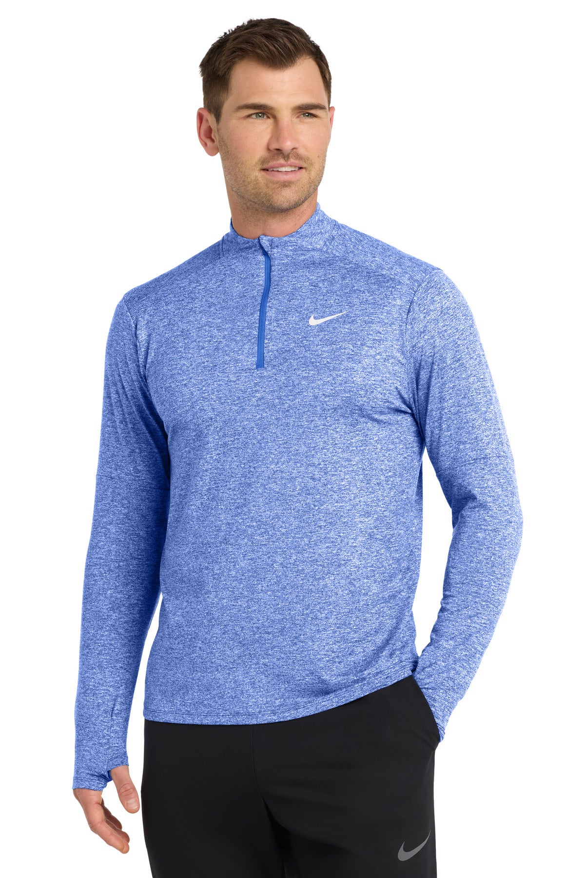 Nike Dri-FIT Element 1/2-Zip Top - Royal Heather