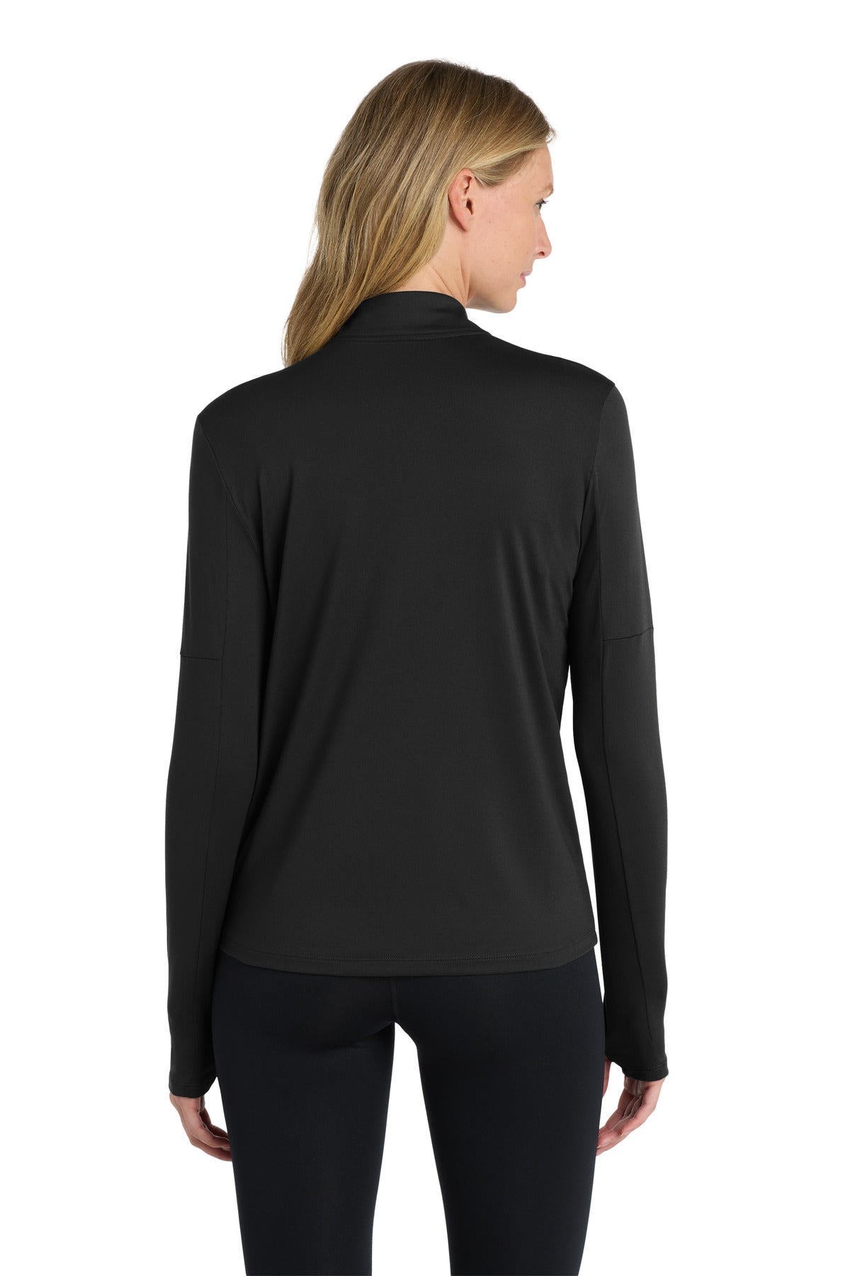 Nike Women's Dri-FIT Element 1/2-Zip Top - Black