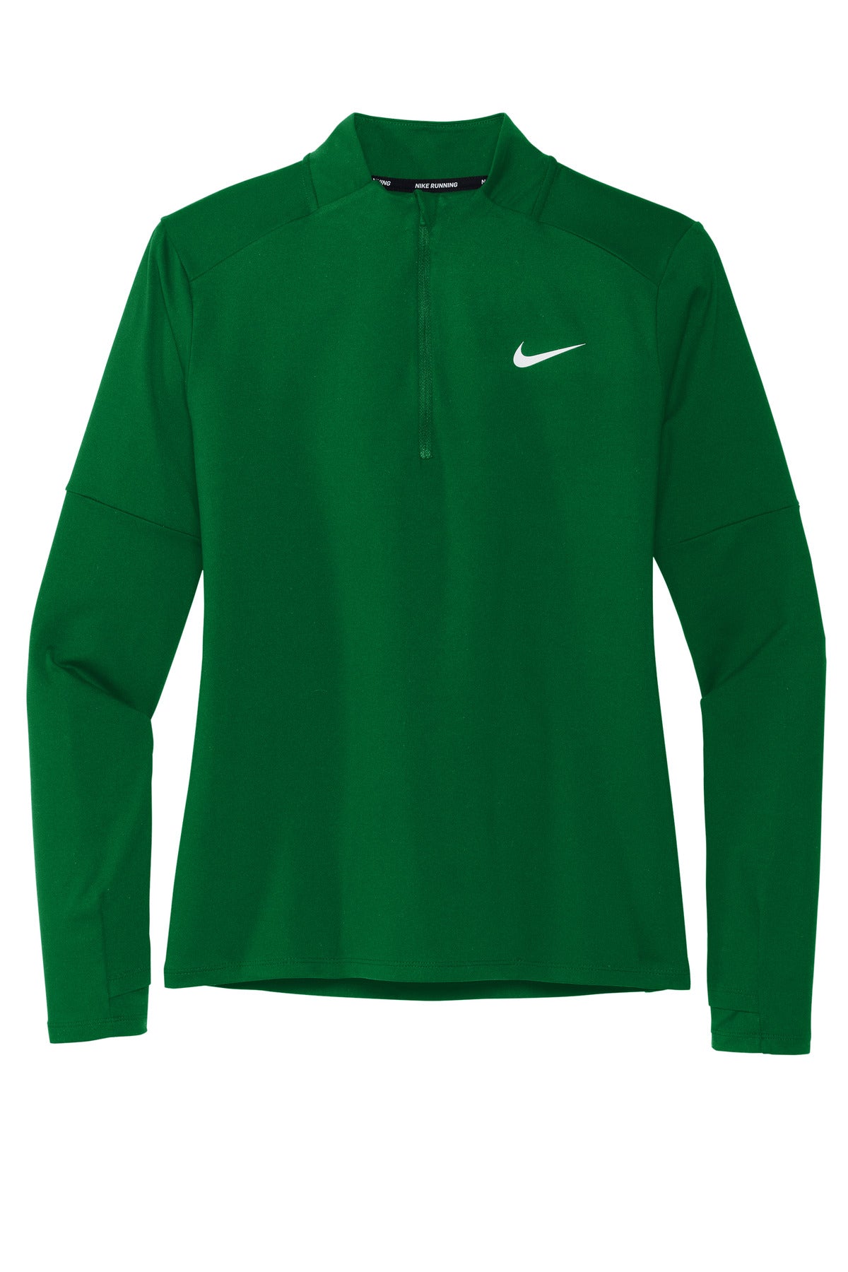 Nike Women's Dri-FIT Element 1/2-Zip Top - Dark Green