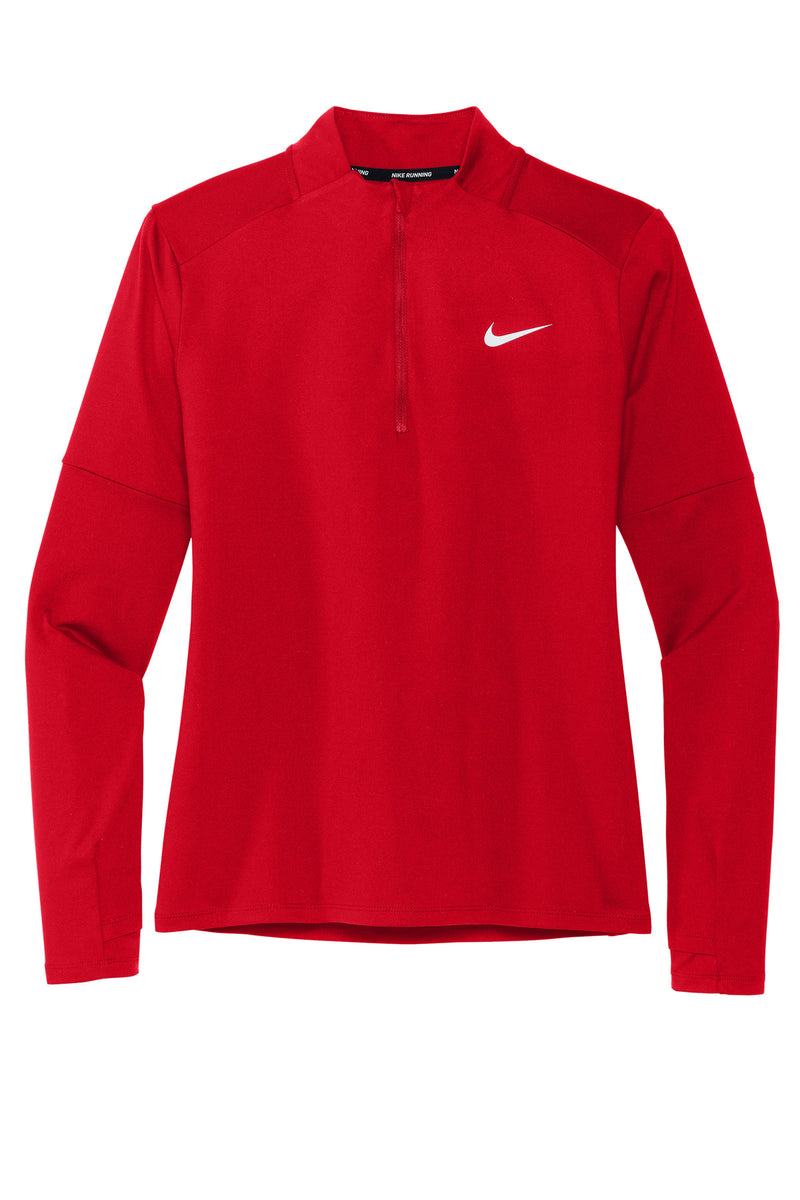 Nike Women's Dri-FIT Element 1/2-Zip Top - Scarlet