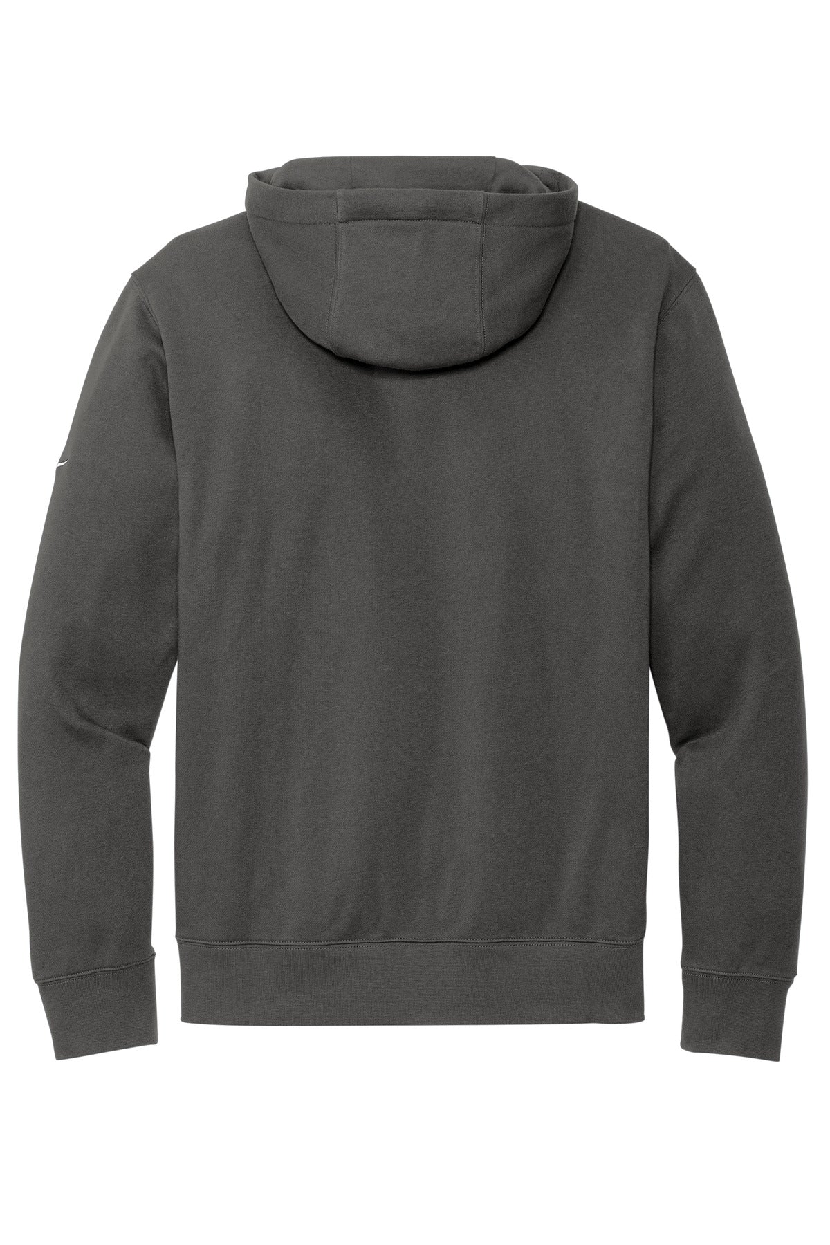 Nike Club Fleece Sleeve Swoosh Pullover Hoodie - Anthracite